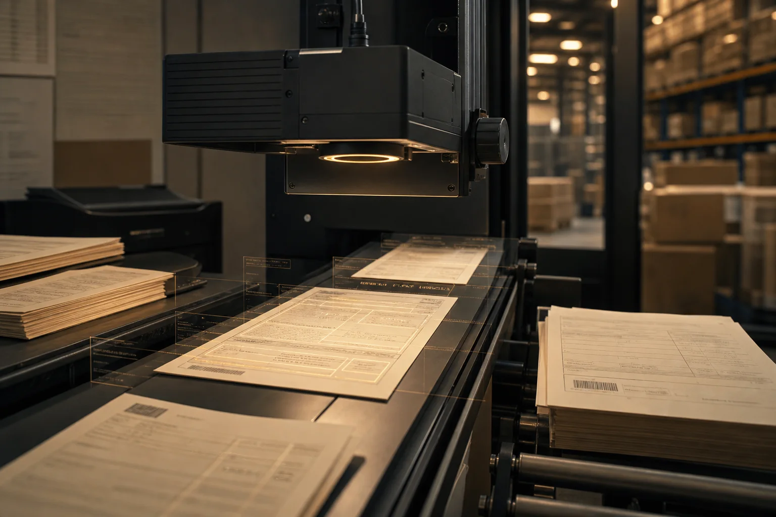 Document Processing at a Logistics Operator